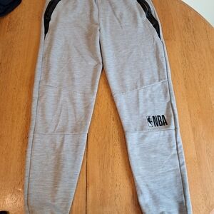 NBA Kids Gray Jogger Pants